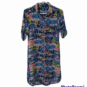 MELANGE button down dress - midi